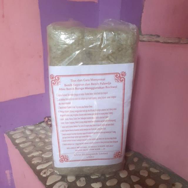 Rockwol media hidroponik