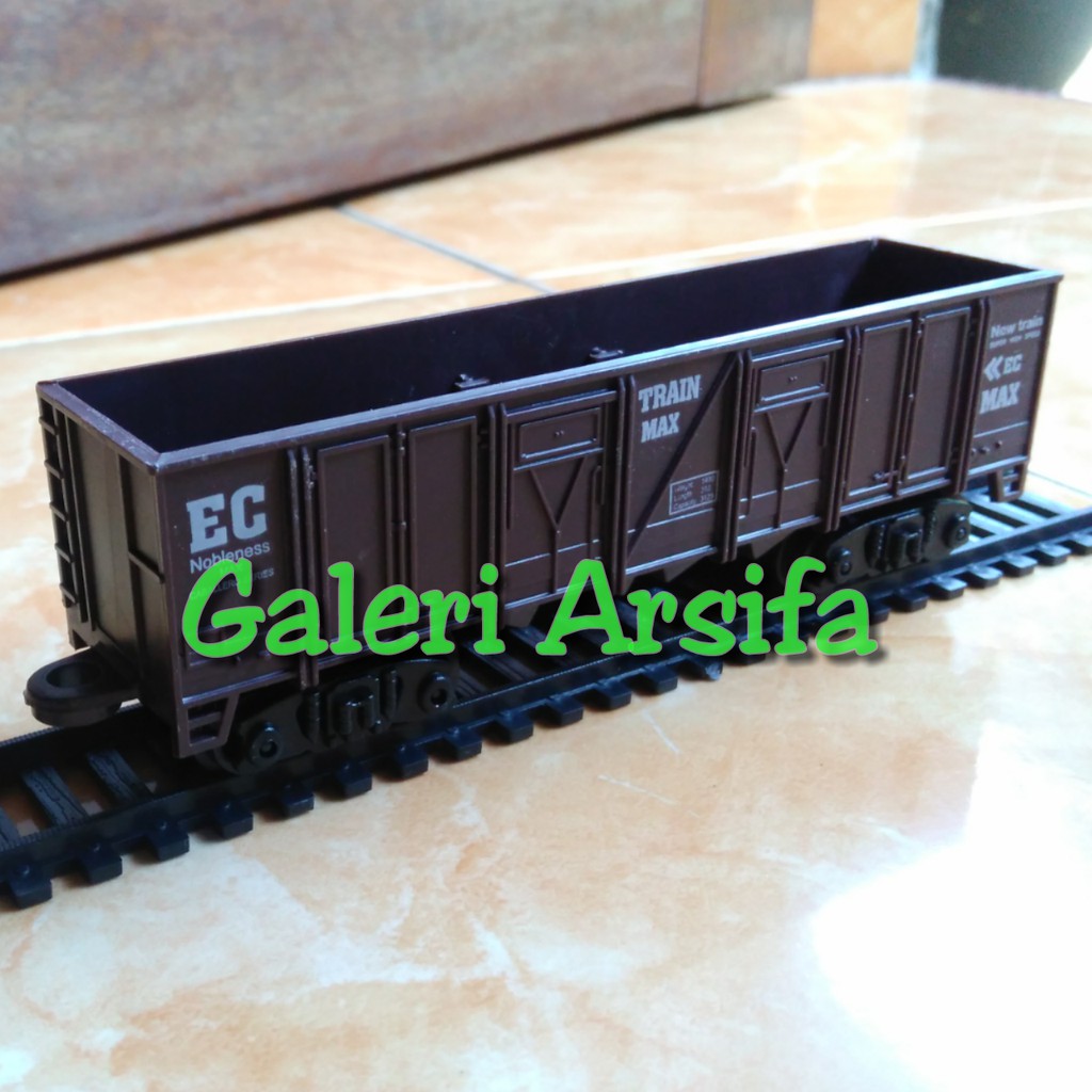 Miniatur Gerbong Truk Angkutan Ballast 2 Railking