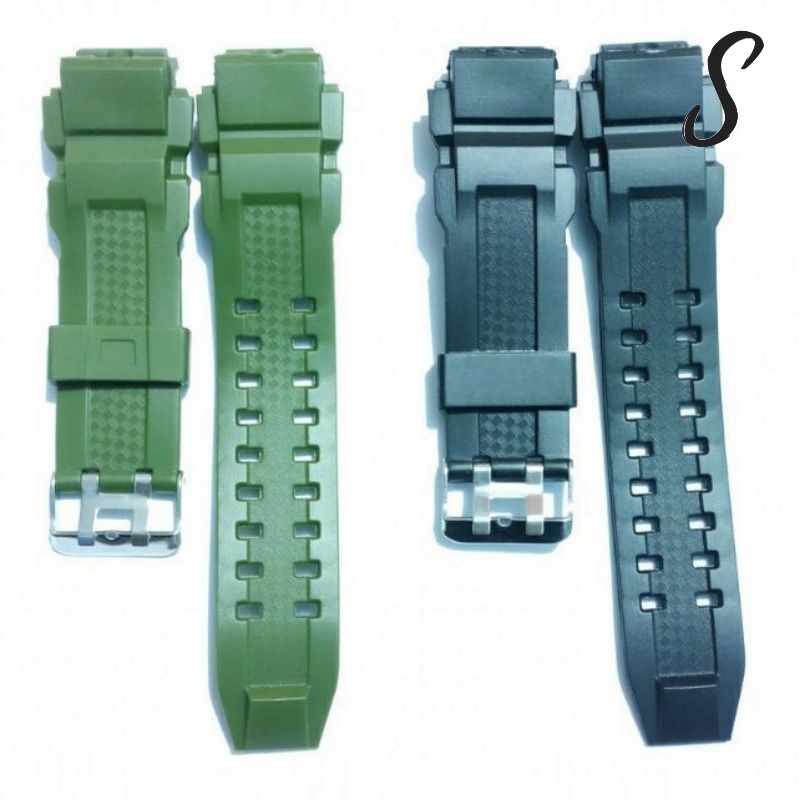 Tali Strap Rubber Jam Tangan Eige*r N829  N 829 Jam Ei-ger Leschaux M1131 N829
