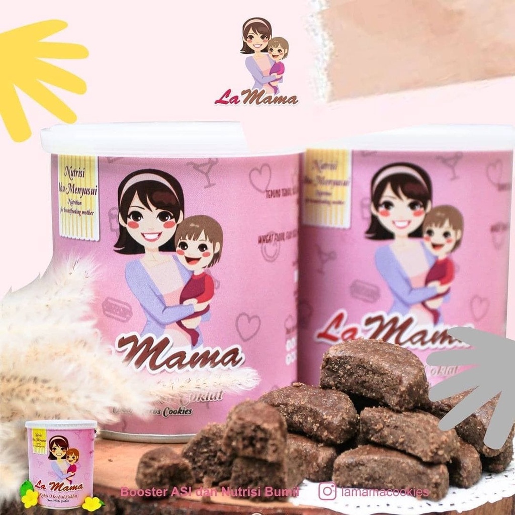 

Lamama Kukis Booster ASI 250 Gram Biskuit Bayi Kaleng – Cookies Hampers Busui Termurah – Kue Kering Natal Imlek