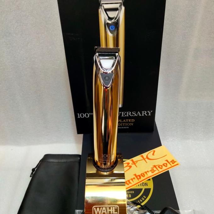 WAHL TRIMMER GOLD 1919 LIMETED EDITION SPT WAHL DETAILER TWIDE CORDLES