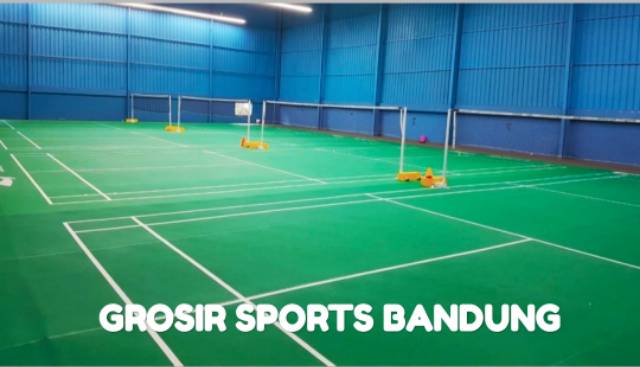 RB Jaring / Net Bulutangkis / Net Badminton List Putih Kain, Bahan Nylon