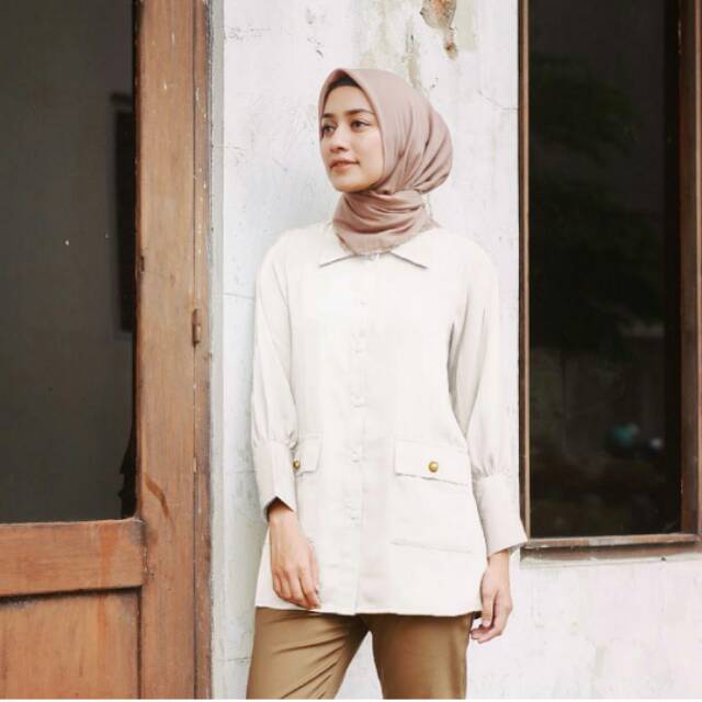 Vivy blouse Vanilla White M