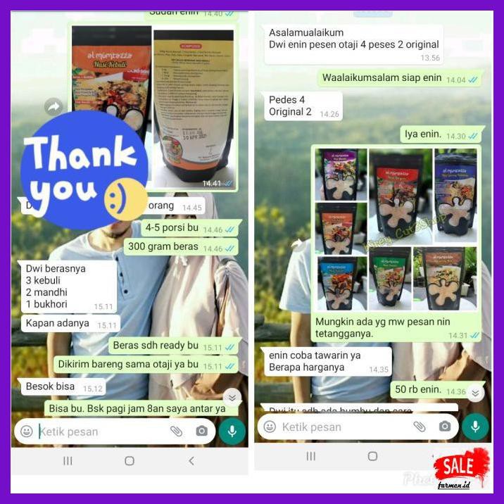 

Rasbeputih- Al Mumtazza Beras Kebuli - Kebuli -Aslii.