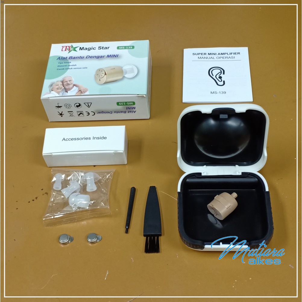 Alat Bantu Dengar Mini / Hearing Aid Magic Star MS-139