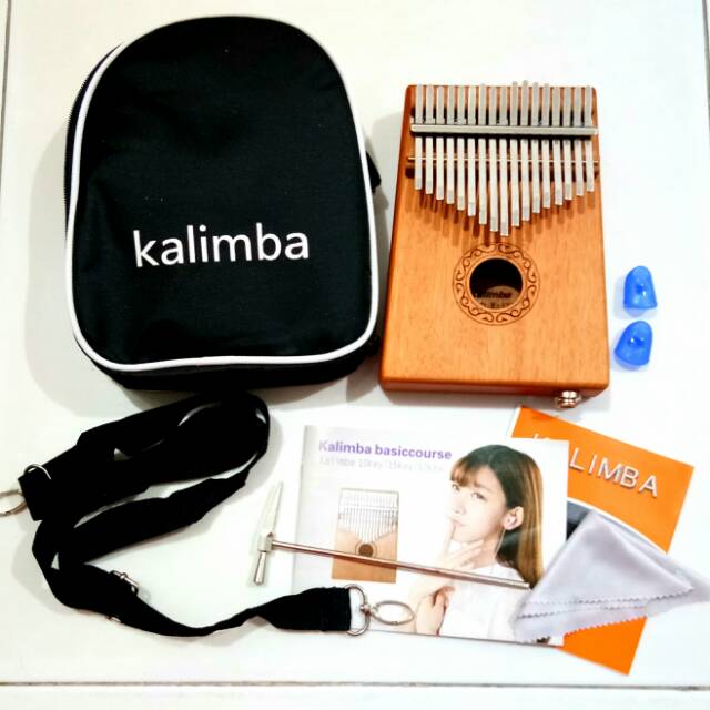 Kalimba Elektrik 17 key Kalimba electric lengkap siap main