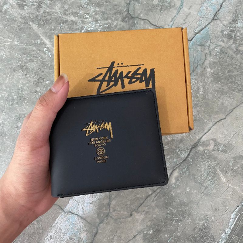 STUSSY BLACK WALLET