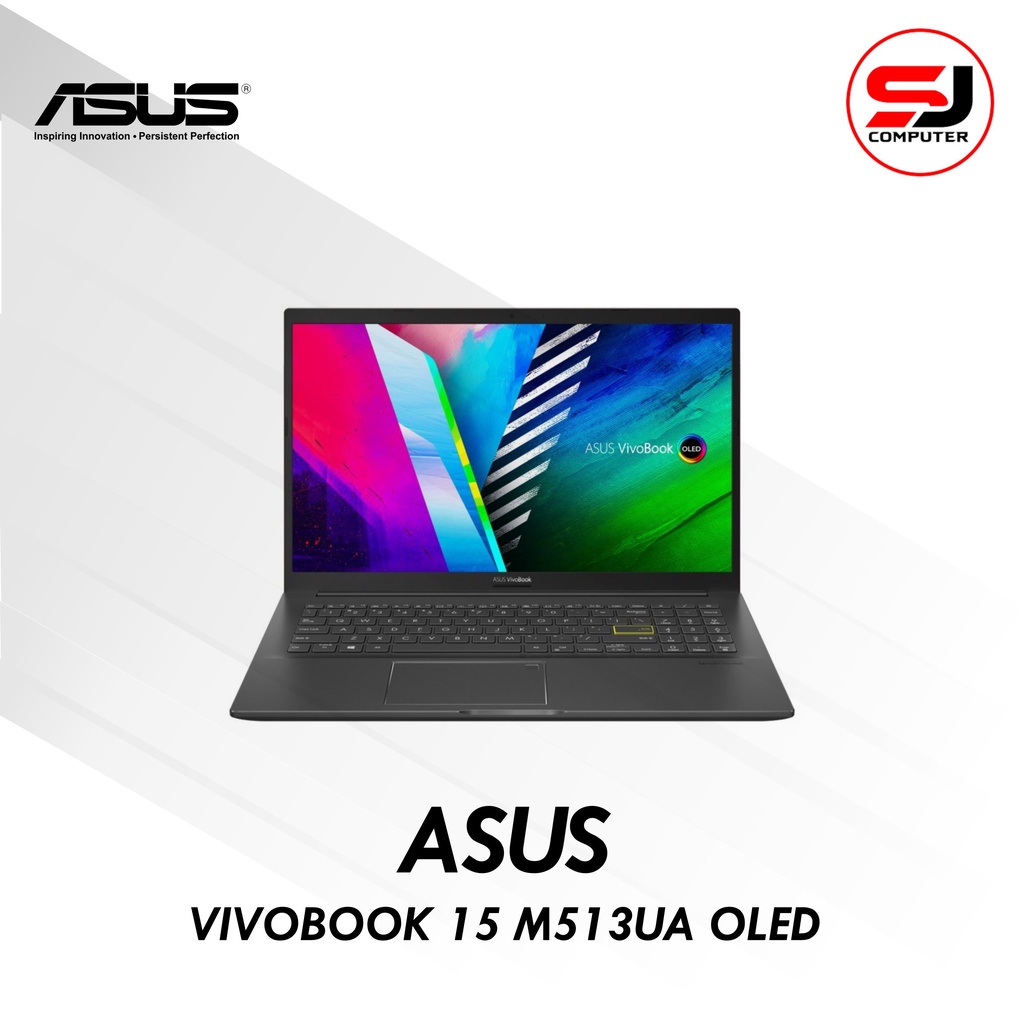 ASUS VIVOBOOK 15 M513UA OLED RYZEN 5-5500U 8GB 512ssd 15.6FHD W10 OHS