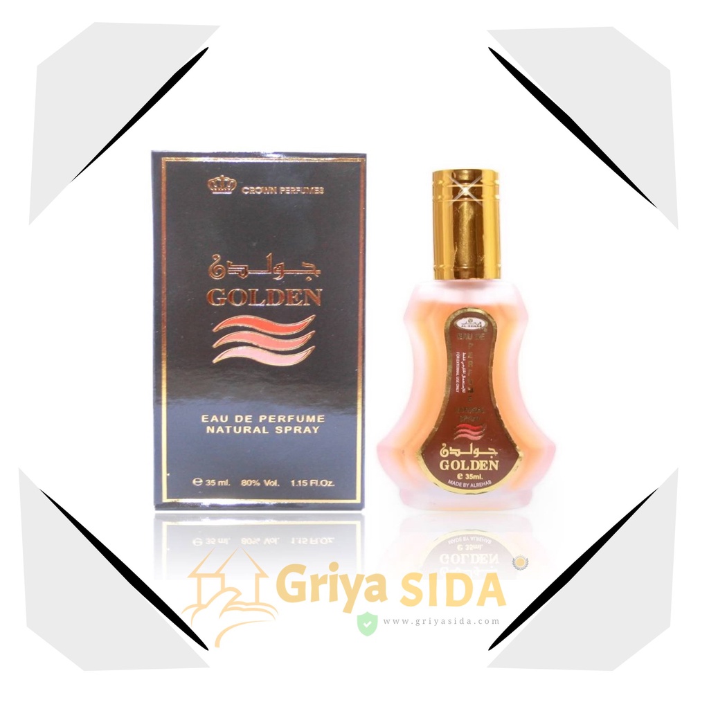 Parfum al rehab golden 35ml original minyak wangi alrehab spray PROMO!