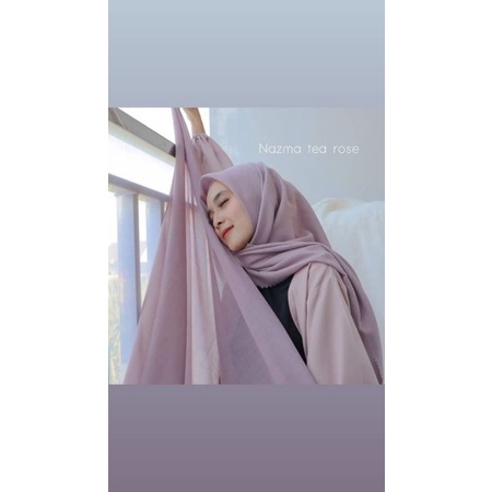 Voal  Ultrafine Nazma Segiempat Ultrafine Premium nhscarfhijab