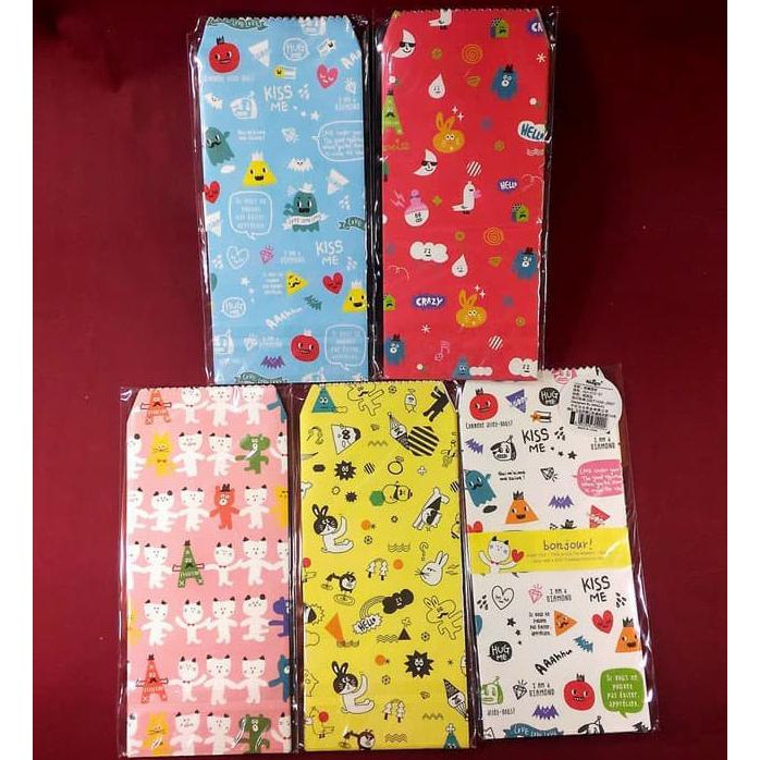 

Buruan Beli Amplop Lebaran / Angpao Wedding / Ultah Motif Fancy - Cartoon