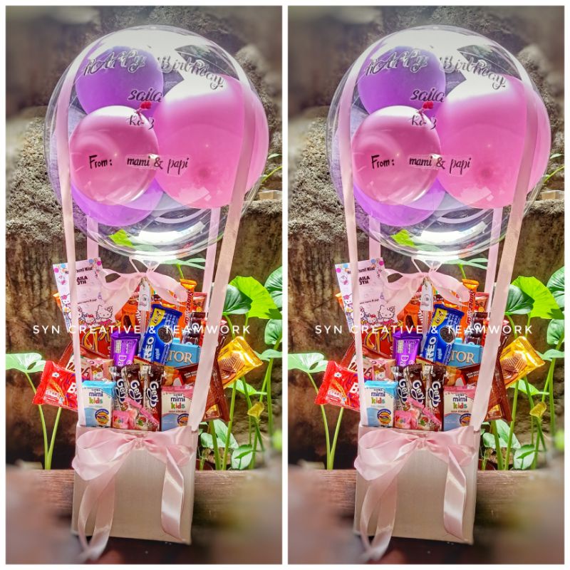 

buket snack balon