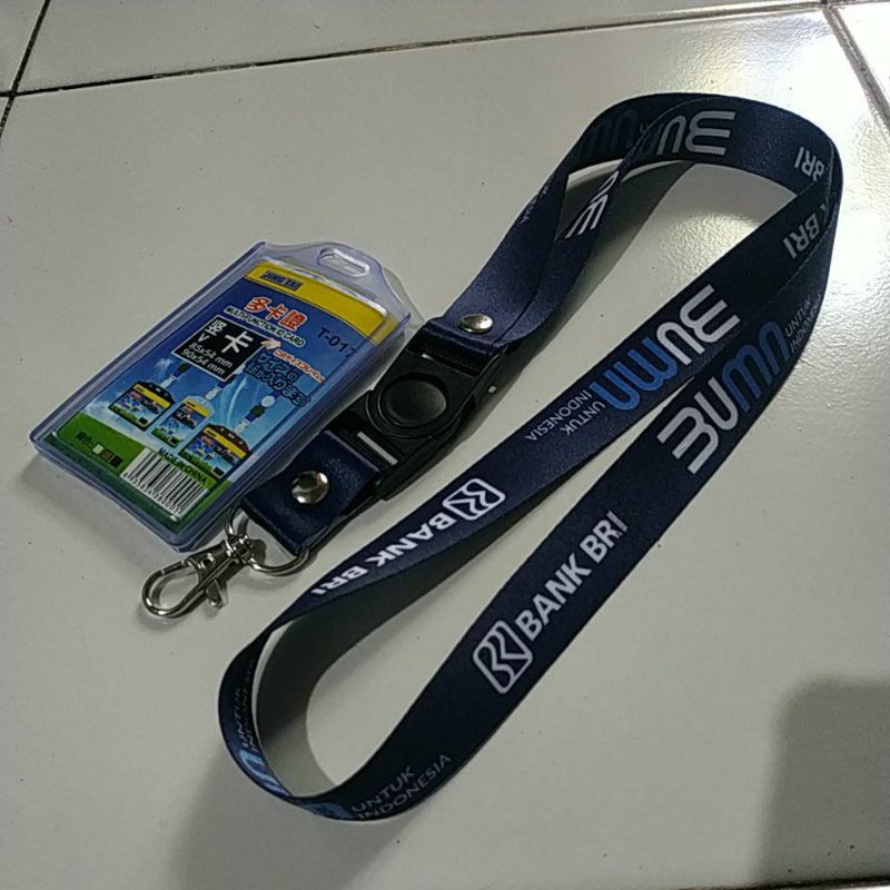 

TALI ID CARD BANK BRI BUMN-FULL PRINTING-BISA ECERAN-READY STOCK