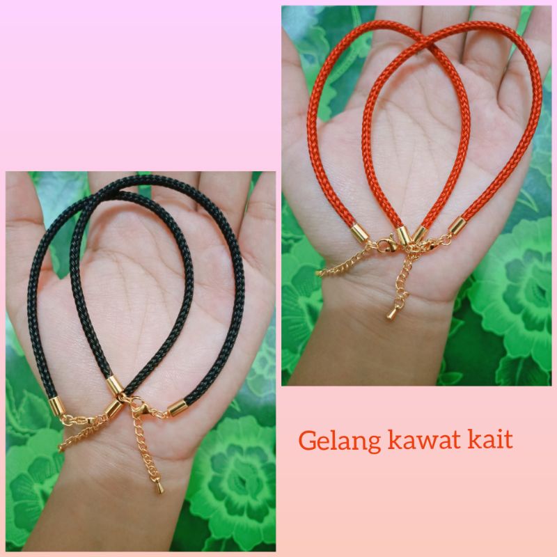 gelang kawat water proof kaitan