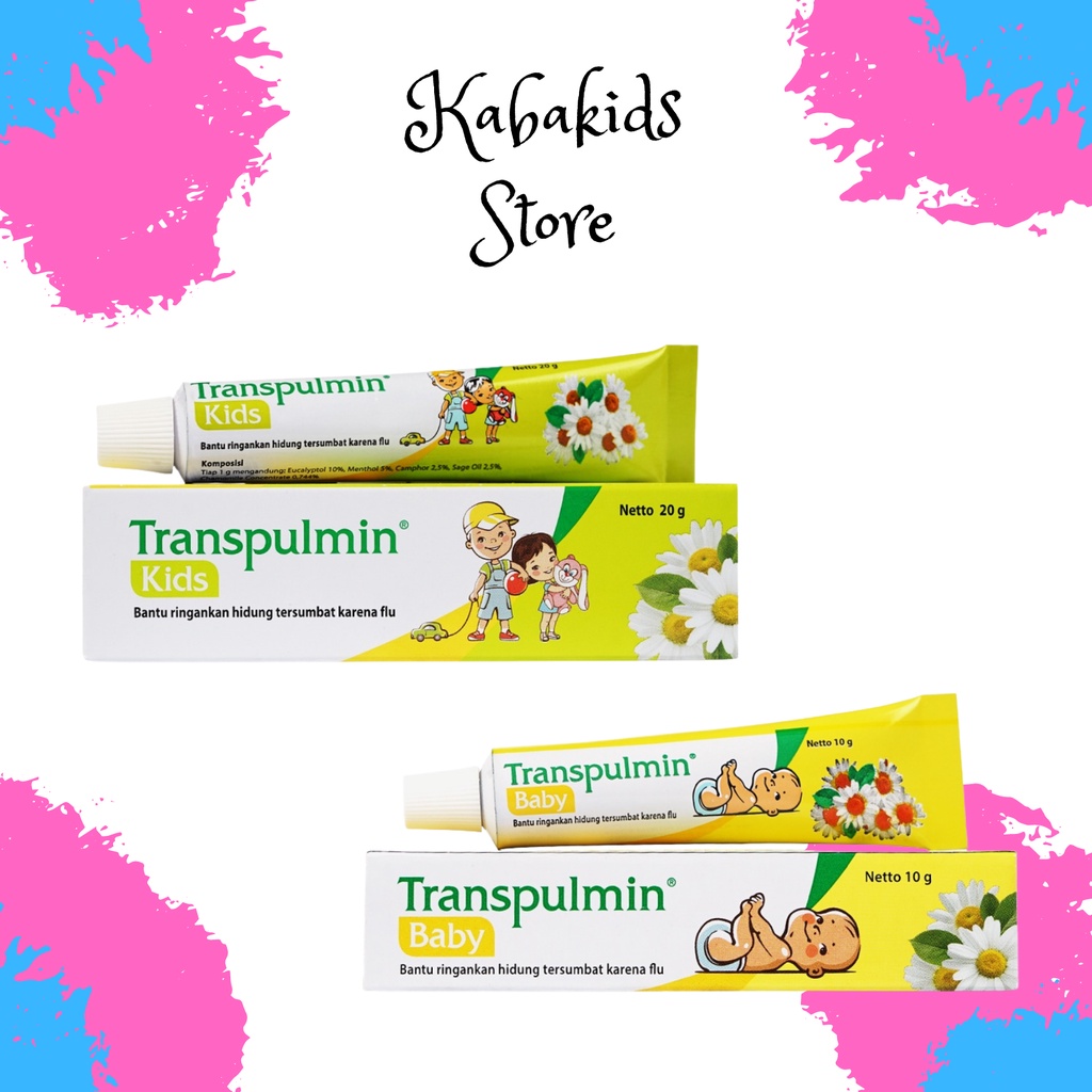 Transpulmin Kids Transpulmin Baby Balsem Bayi Obat Flu Anak - Kabakids Store