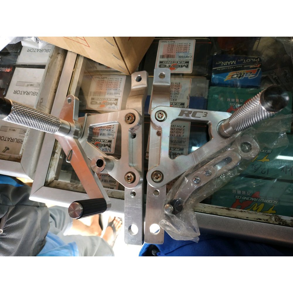 FOOTSTEP UNDERBONE RC3 DURALIUM ANTI PATAH BASTEP JALU bkn bpro r