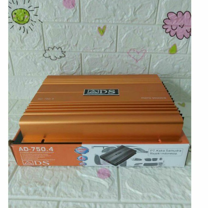 POWER AMPLIFIER ADS AD-750.4  4CHL MOSFET 35000 W