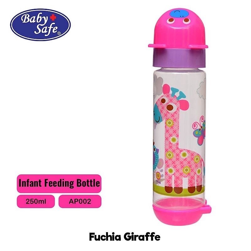 Baby Safe Feeding Bottle 250ml AP002 - Botol Susu Bayi