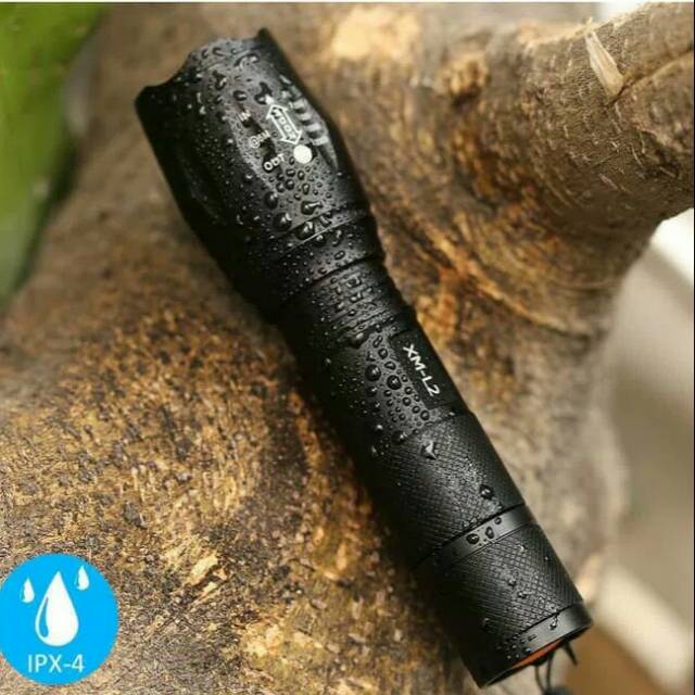 Senter LED Besar XM-T6 2000 super terang jarak jauh