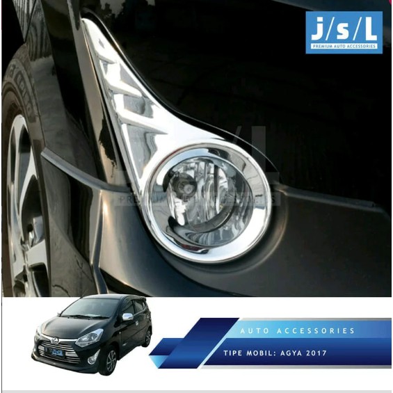 Ring Fog lamp New AGYA 2017 Chrome