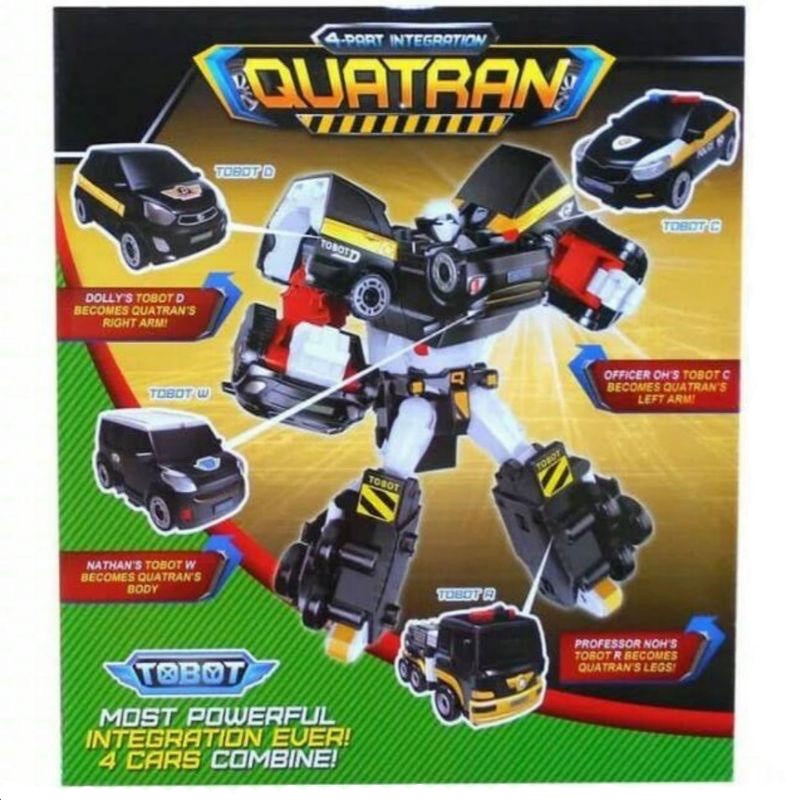 Mainan Anak Robot QUATRAN Jumbo 4 in 1 Mainan Robot QUARTAN Jumbo Mainan Anak