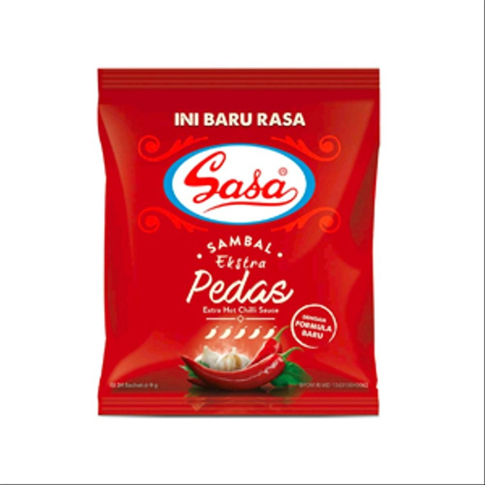 

Sasa Sambal Ekstra Pedas 216gr (24x9gr)