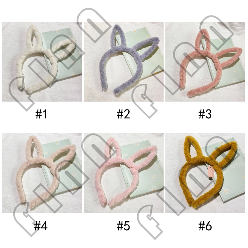 Bando Kelinci Wanita Fashion Rambut Korean Import - Headband Bunny Import