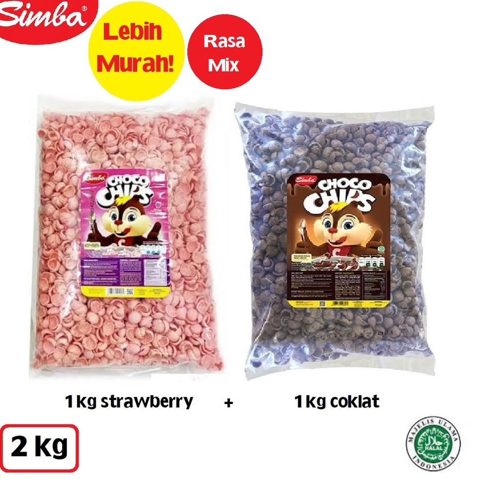 

Murah PAKET HEMAT SEREAL CHOCO CHIP SIMBA 2kg COCO CRUNCH CEREAL V9M