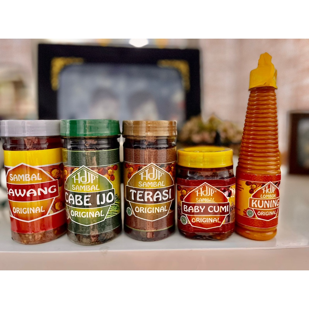 

Sambal HDJP Sahabat pedas Nusantara