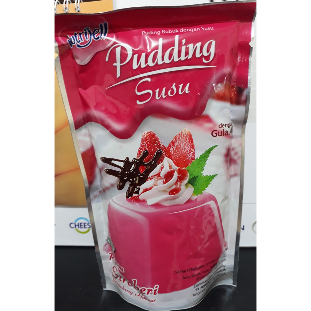 

PUDING SUSU STAWBERRY NUTRIJELL 145gr