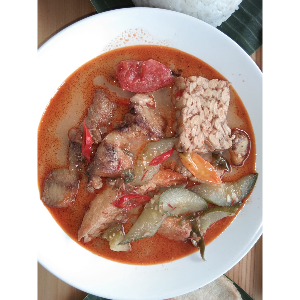 

Sayur mangut ikan panggang pe/cucut/manyung