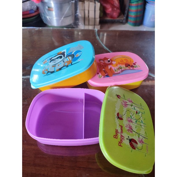 TEMPAT MAKAN / WADAH MAKAN /TEPAK CALISTA SEKAT 2 LUNCH BOX