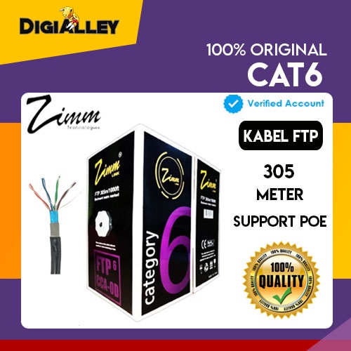 Kabel FTP CAT6 Outdoor ZimmLink FTP CAT6 OD