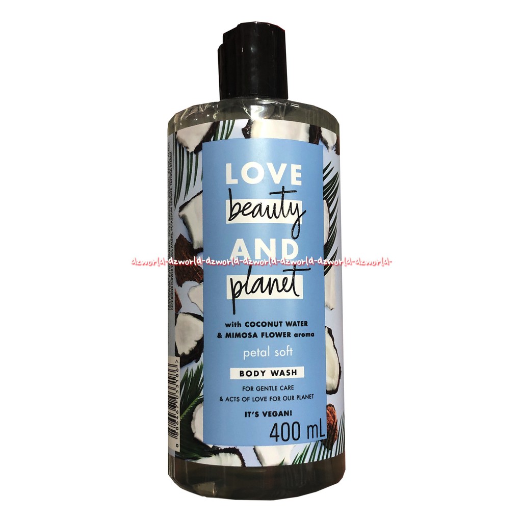 Love Beauty and Planet With Coconut Water Body Wash 400 ml