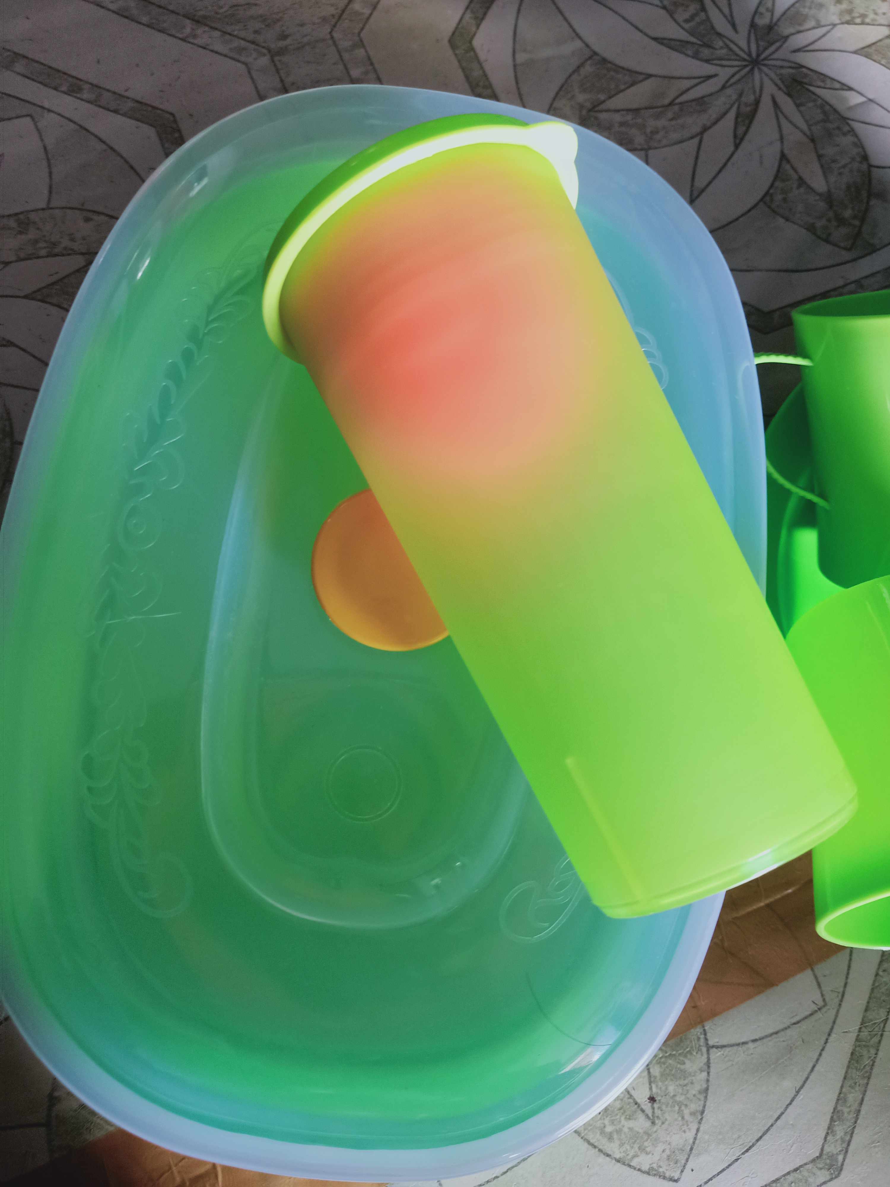 Tempat Bolu Plastik Oval | Tempat Rati Capsul Besar Tempat Gorengan