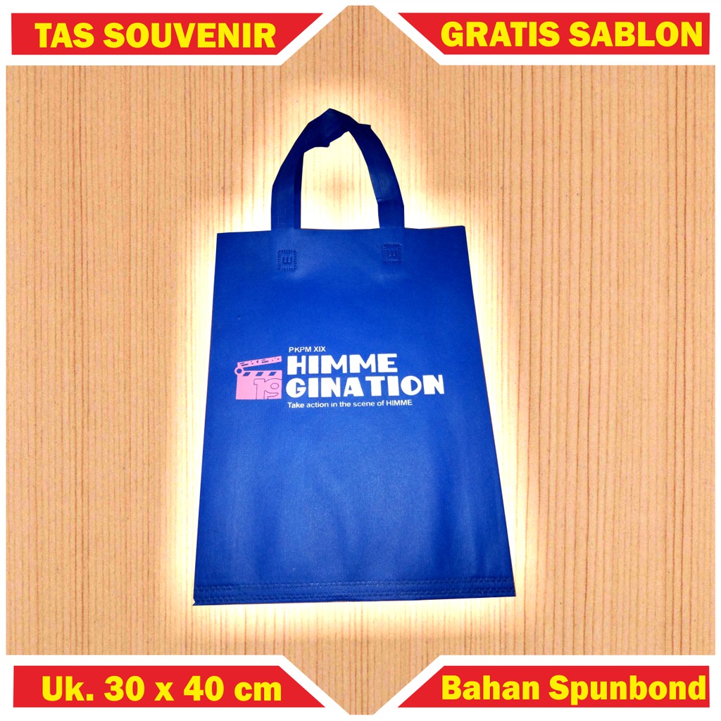 Godie Bag Custom Souvenir Sablon Uk 30x 40 | Goodie Bag Ulang Tahun Souvenir Sablon-4