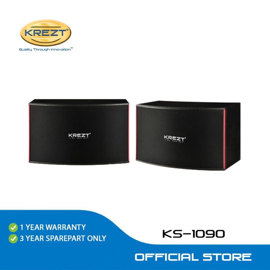 KARAOKE SPEAKER SYSTEM KREZT KS-1090 | PASSIVE SPEAKER