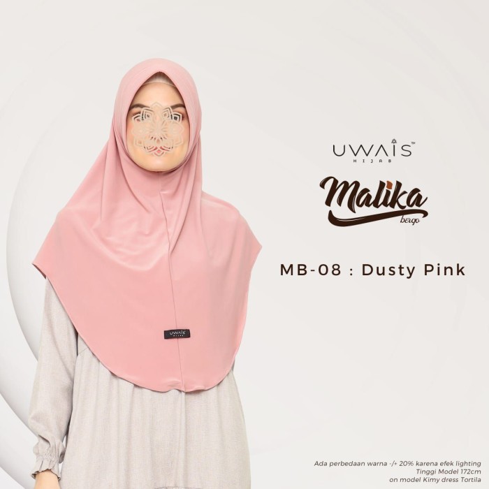 Jilbab Bergo Malika Instan Syari Uwais Hijab