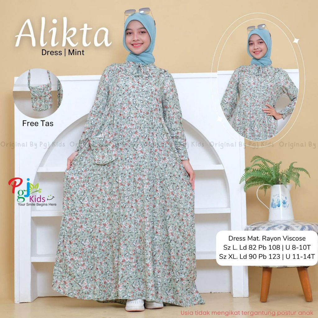 BAJU MUSLIM GAMIS ANAK PEREMPUAN CEWEK REMAJA ABG TANGGUNG HIJABER TRENDY TERBARU