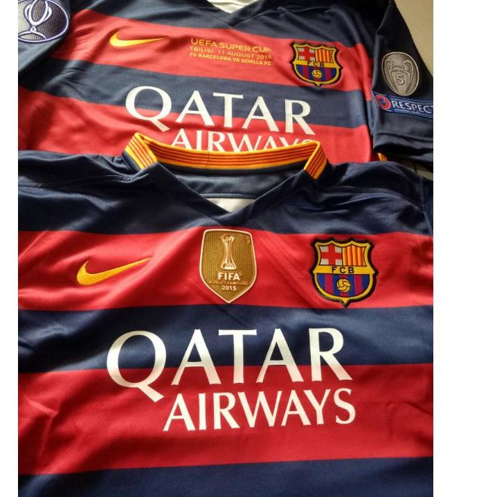 LANGSUNG ATC.. Jersey retro. barca. Barcelona. 2016 home