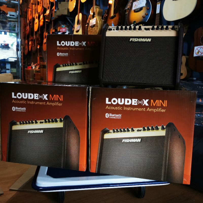 Ampli Gitar Fishman Loudbox Mini Bluetooth 60w termurah bergaransi