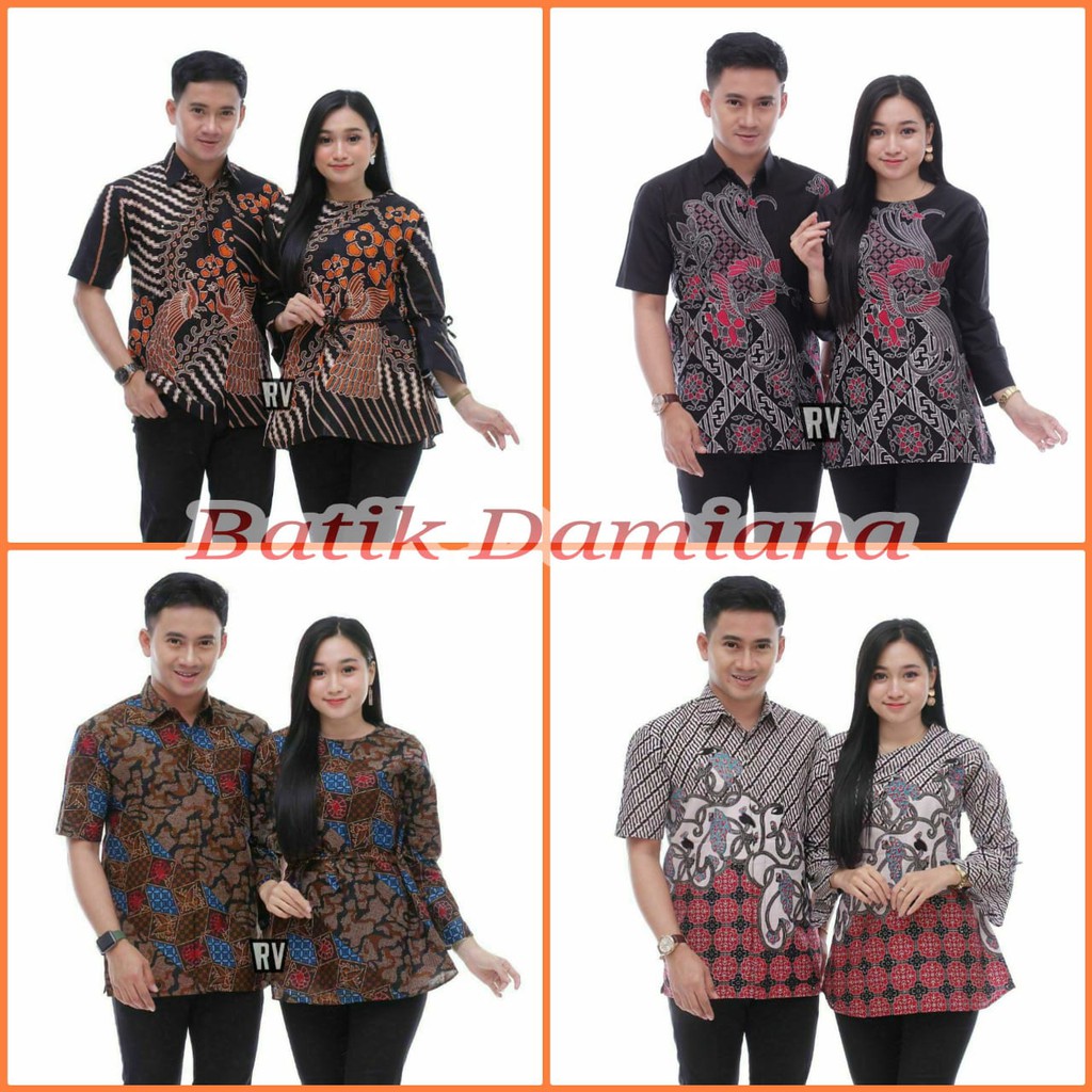 Sale [ Bisa Cod ] Blouse Batik Wanita | Seragam Kantor | By Batikid JVY1jxSRnn730
