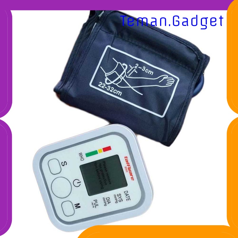 TG-FE348 TAFFOMICRON PENGUKUR TEKANAN DARAH ELECTRONIC SPHYGMOMANOMETER - B869