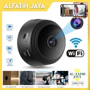 KAMERA CCTV MINI TERSEMBUNYI TANPA KABEL SPY CAMERA PENGINTAI KECIL WIRELESS SPYCAM HIDDEN CAMERA IP CAM MURAH TERHUBUNG HP PORTABLE PENGINTIP MATA2 JS115