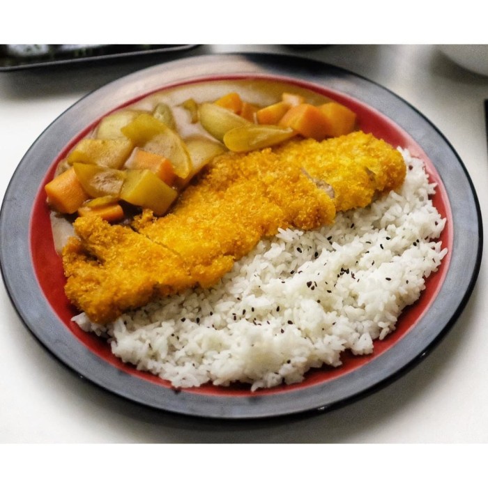 

Chicken Katsu Curry + Takoyaki Set - BARU