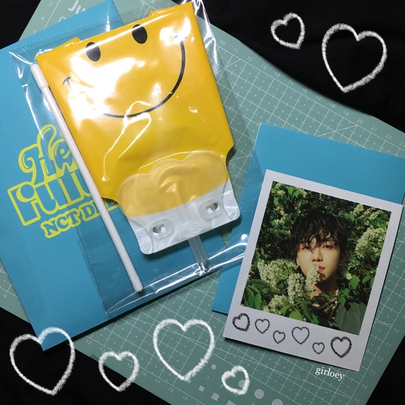 polaroid jaemin nct dream (md mini balloon hello future)