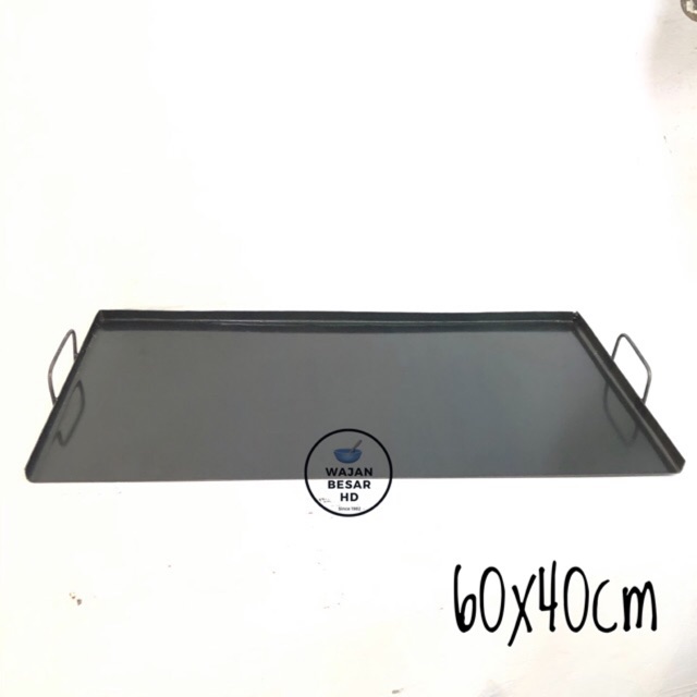 Wajan Roti John Teppanyaki Roti Bakar Kebab Burger 60 x 40 cm