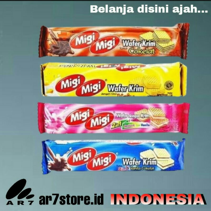 

MIGI MIGI Wafer krim 1 pack isi 10 x 11gr all varian rasa