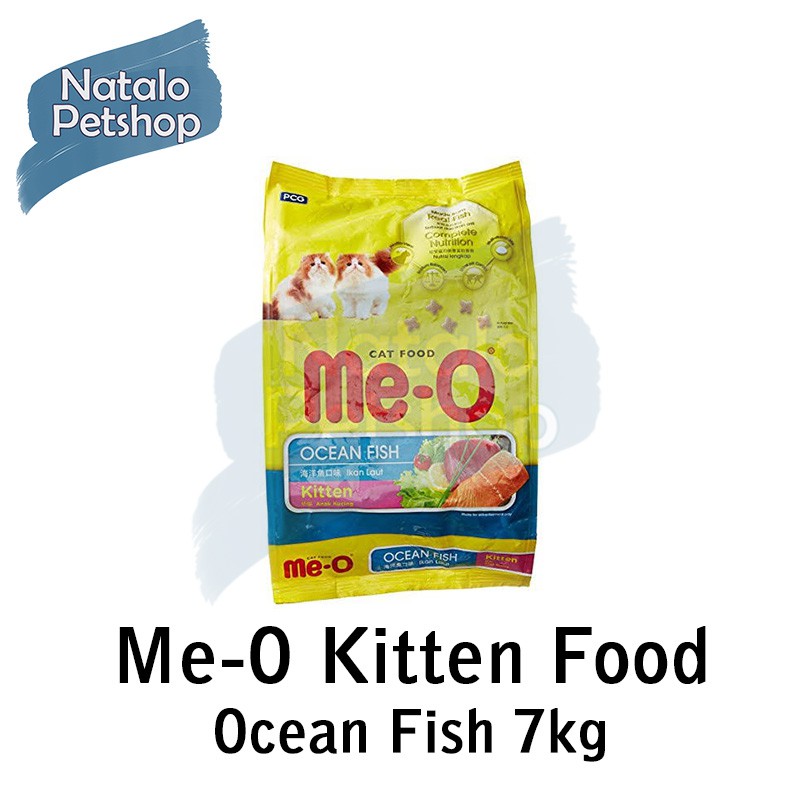 Me-O / Meo Kitten 7Kg / Makanan Kucing / Ocean Fish