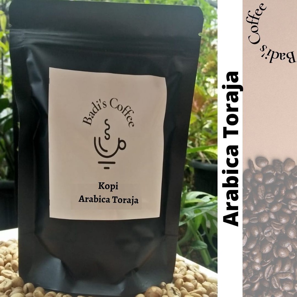 

Kopi Arabica Toraja 200 Gr 100% Murni (Dari Biji Kopi Kualitas Premium)